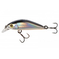 Jackall Chubby Minnow 35SP Lazer Silver Black